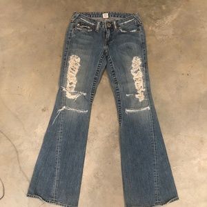 True religion vintage flare jeans